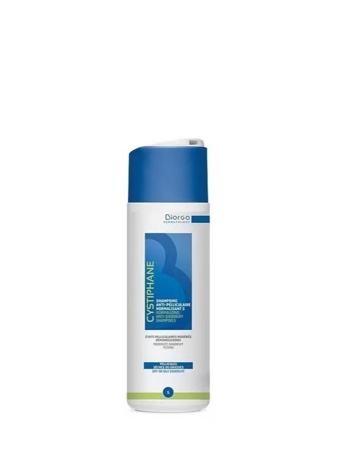 Biorga Cystiphane Normalizing Anti-Dandruff S Shampo for Dry and Oily Dandruff 200 ml - Image 1